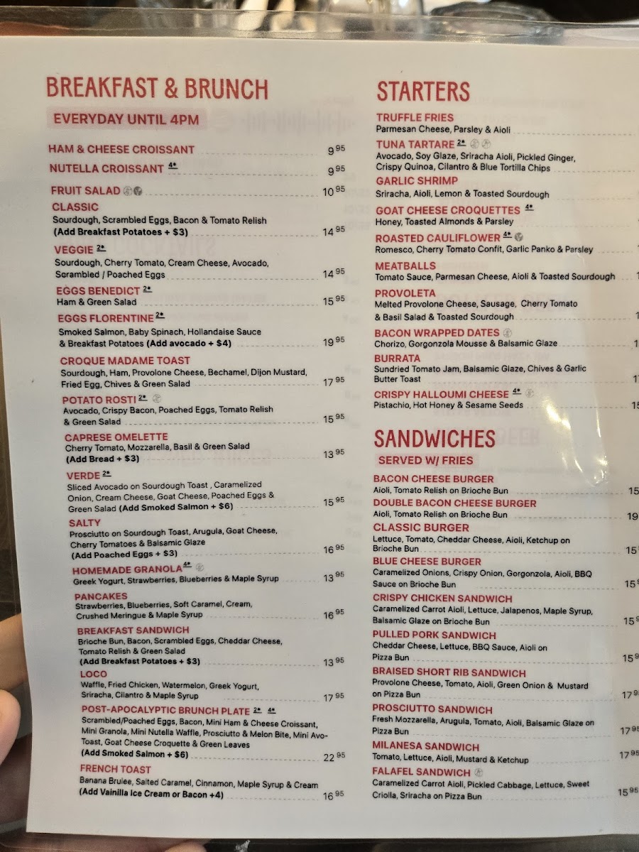 CRAFT Coconut Grove Menu - Image 4